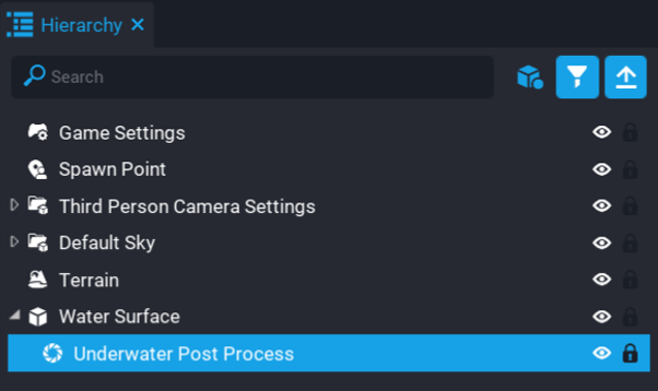 !Underwater Post Process Child